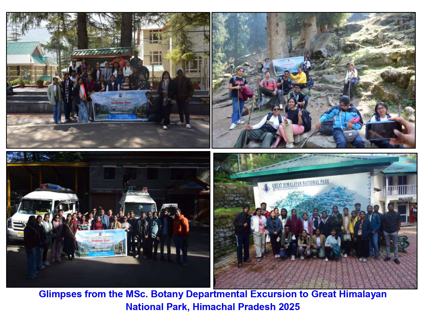 BOTANY DEPARTMENT EXCURSION