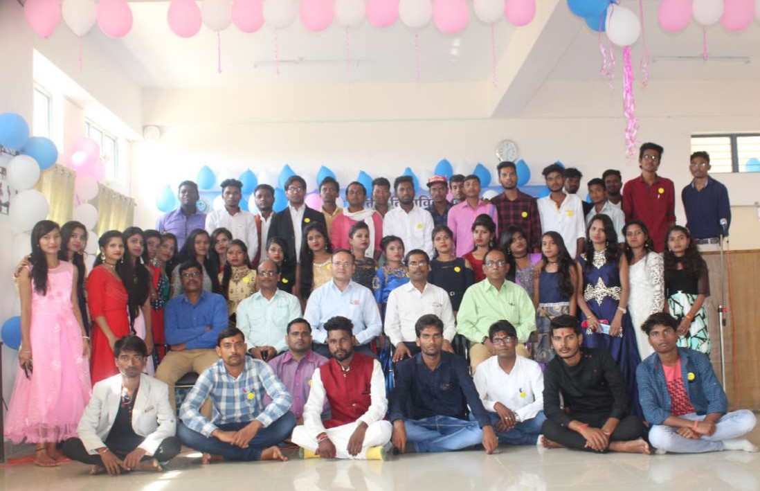 Department Faculty with Students