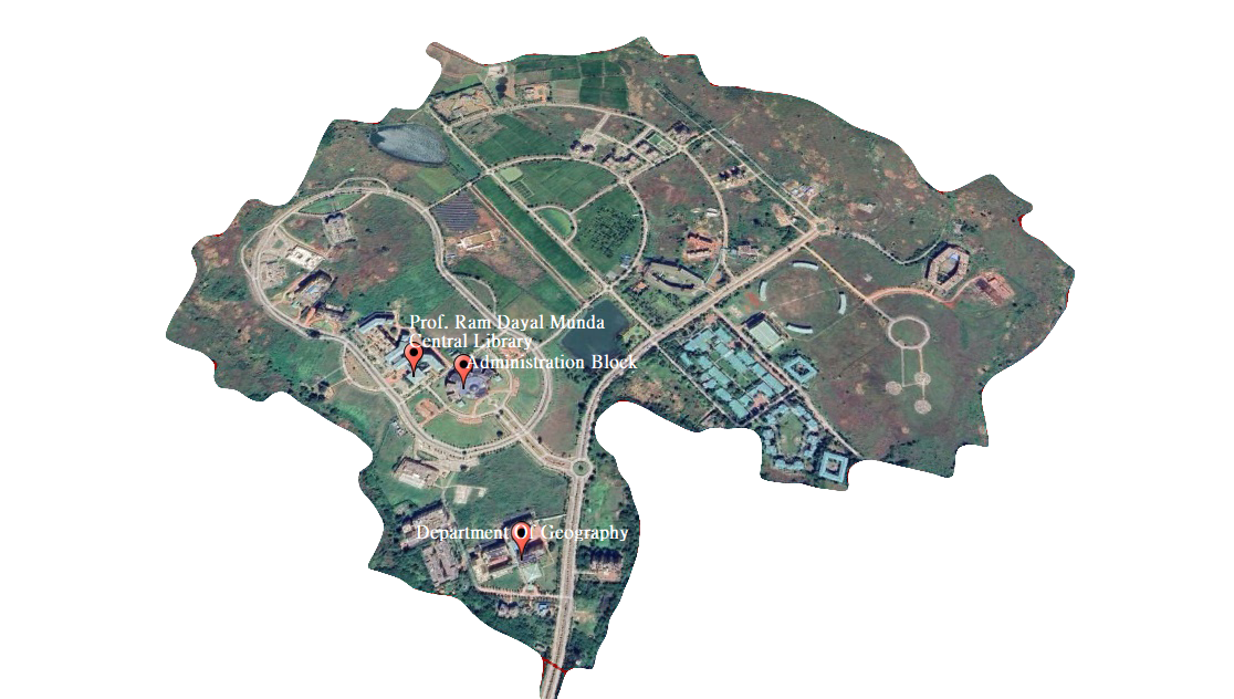 Digital View of IGNTU & Department