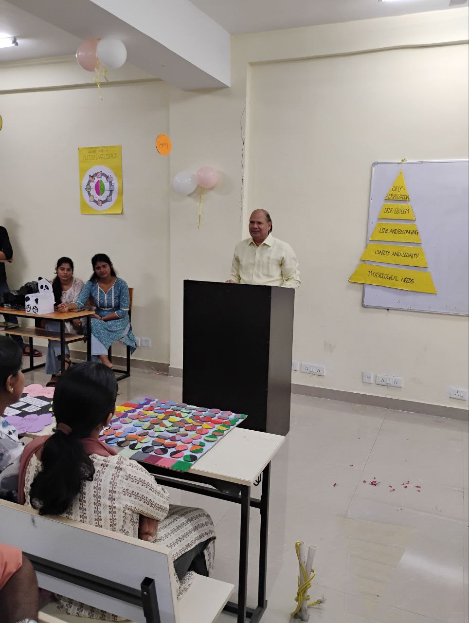 Display of Psychological tools to break the stigma