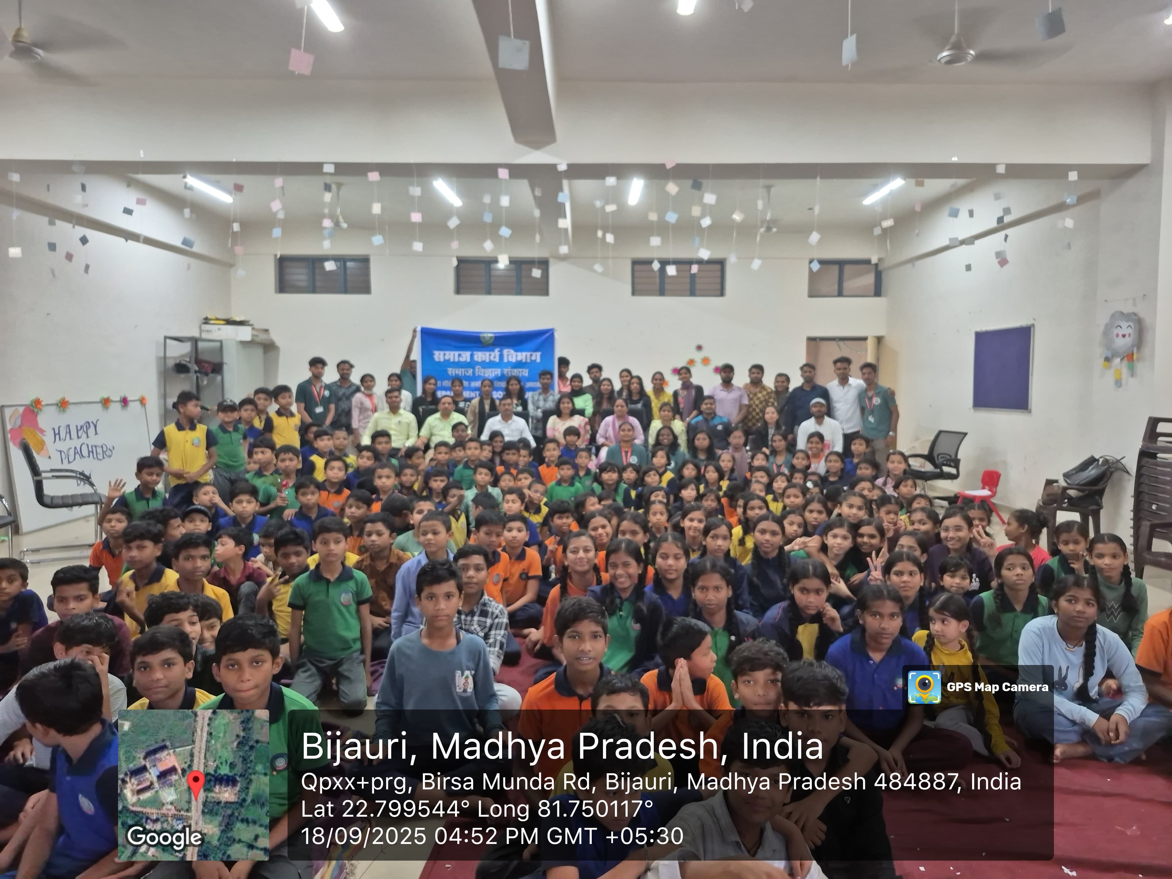 Event on Personal Hygiene at Model Tribal School, IGNTU
