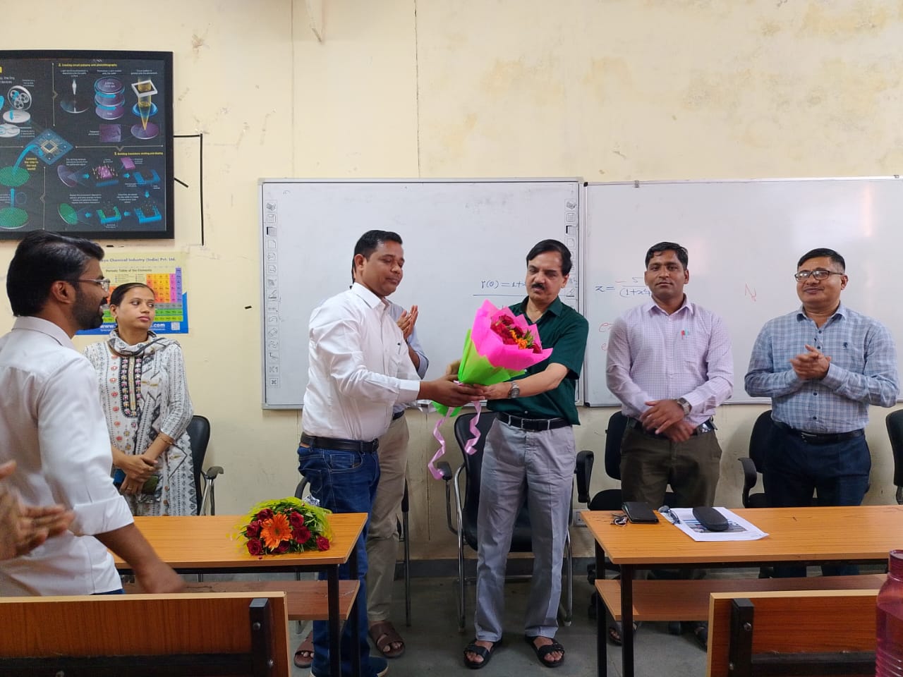 Prof. Aalok Pandya Sir Relieved from HOD Charge – Thanks by Dr. Ishwar Sahu