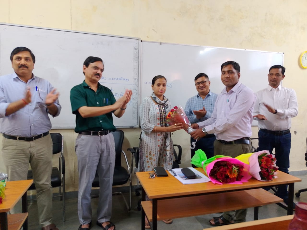 Warm welcome to Dr. Bharti Jarwal, who had joined as Assistant Professor by Dr. Rajesh Kumar